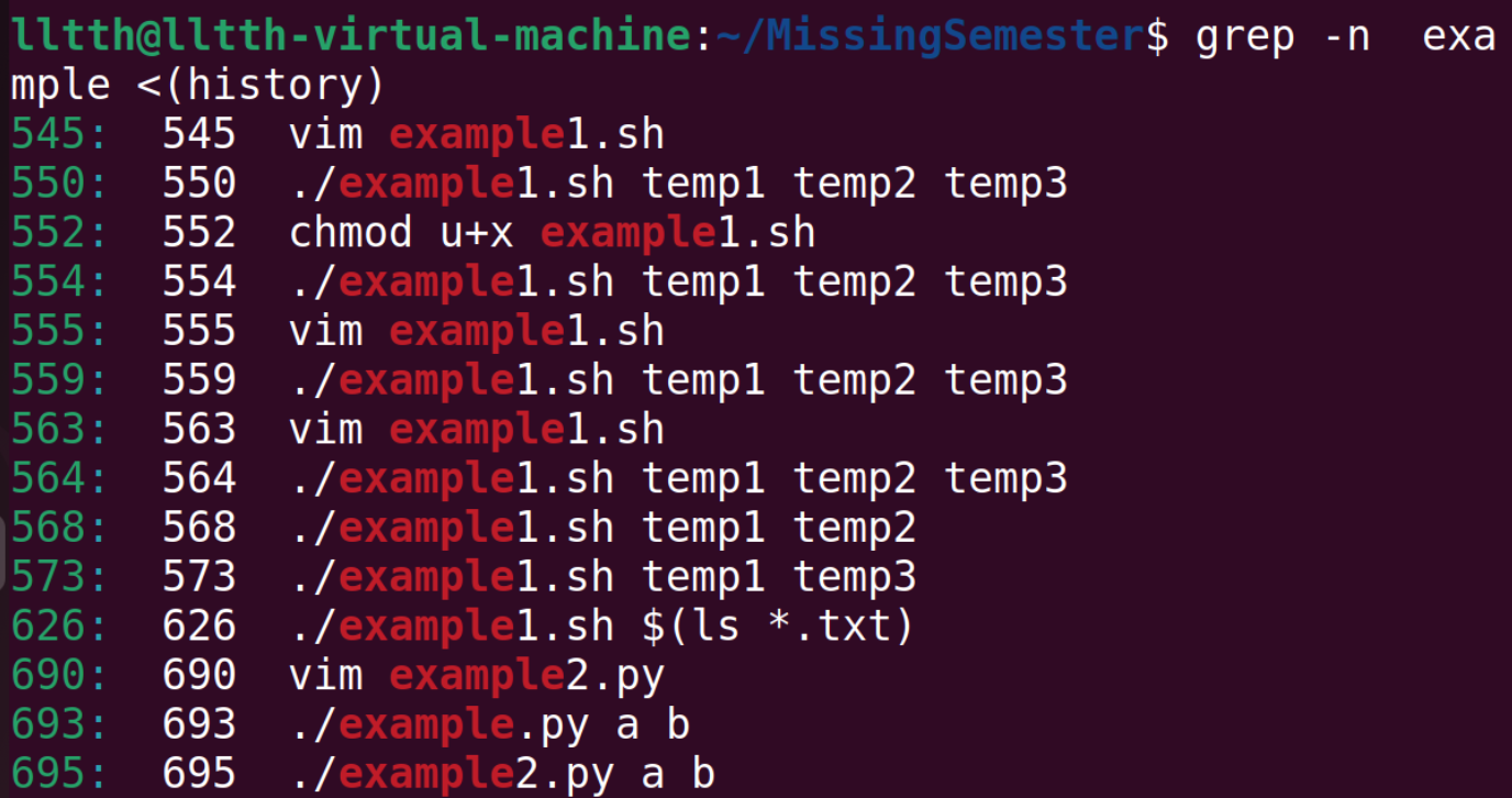 history-grep